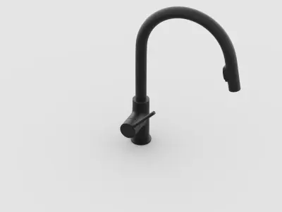 Faucet 05 Low-poly 3D model