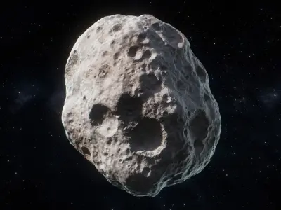 Asteroid Low-poly 3D model