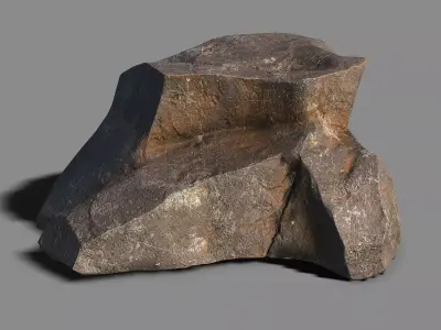 Mountain Rock 02 Low-poly 3D model purchase