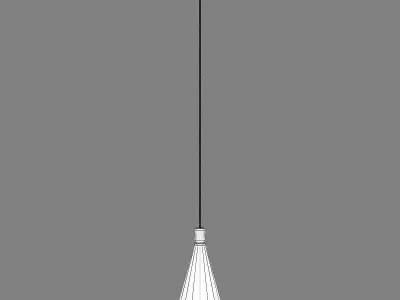 75701x Cone Lightstar Pendant Lamp 3D model