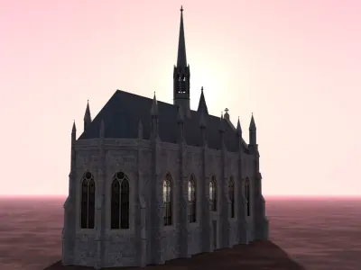Gothic Chapel 3D model