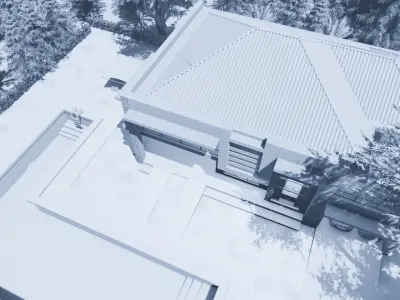 MODERN VILLA MAGNOLIA 3D model