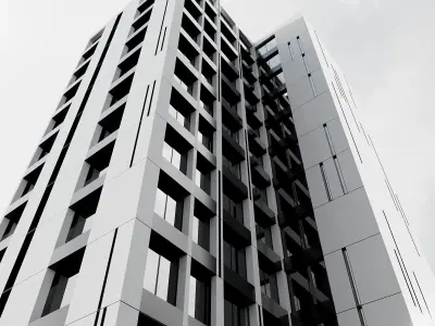 RESIDENTIAL BUILDING NO72 A 3D model