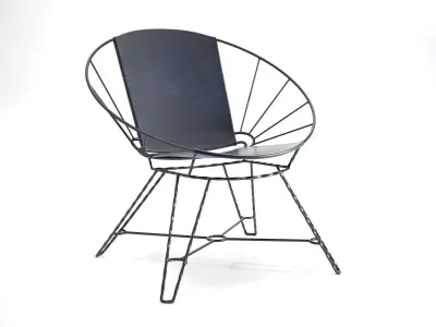 The Coquilles Saint Jacques Chair 3D model