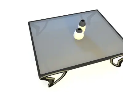 3D table modern style  3D model