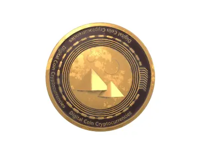 Decentraland Coin v3 004 3D model