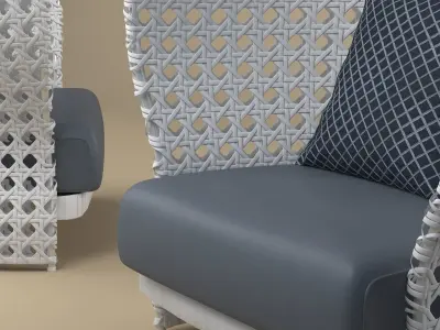 Garden chair  Free 3D model