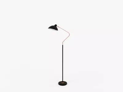 brightech Swoop Floor Lamp 3D model