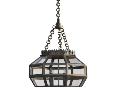 Needles Hang Pendant 3D model