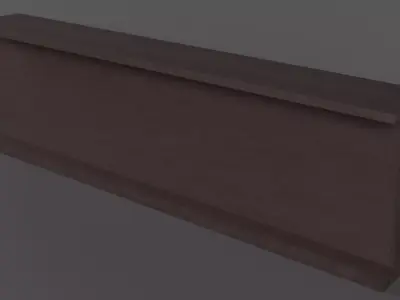 Bar Counter Low-poly 3D model purchase
