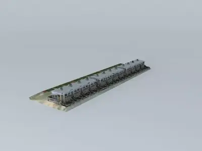 Odd buildings C / Rio Mundo, urbanizacióm Salitre Free 3D model