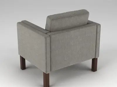 Borge Mogensen Armchair 3D model