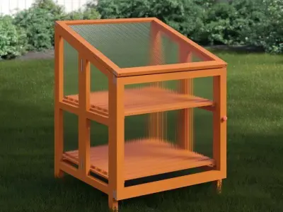 Roseman Cold Frame Greenhouse 3D model