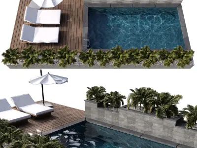 SWIMMING POOL NO 86 A 3D model