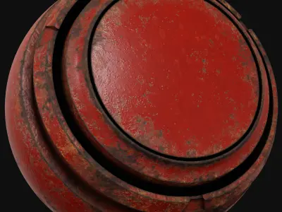 Painted Metal Substance Smart Materials - Vol 3 Texture