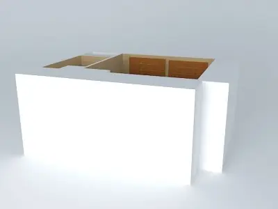 juliana house with windows and doors Free 3D model