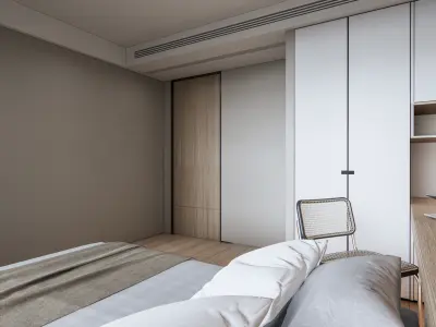 Bedroom 01 3D model
