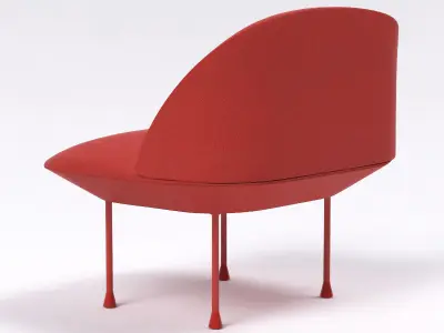 Muuto Oslo Chair 3D model