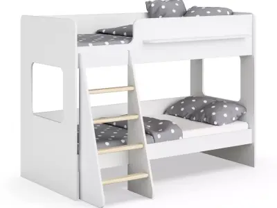 Legenda K25 with LP25 white childrens modular bed 3D model
