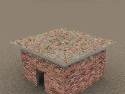 tourist hill stay place 3D model