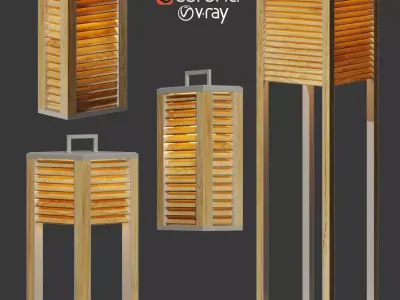 The Ginger collection Ethimo 3D model