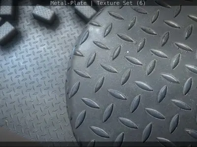 Metalplate - Texture Set - 6 Texture