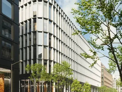 Archmodels vol 304 -  medium-sized modern city buildings 3D model