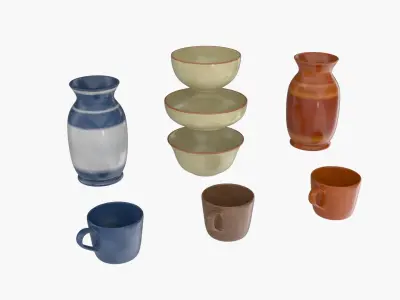  Kitchen Ceramic and Decoration Vase 