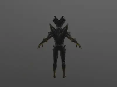 Alien 2 Low-poly 3D model purchase