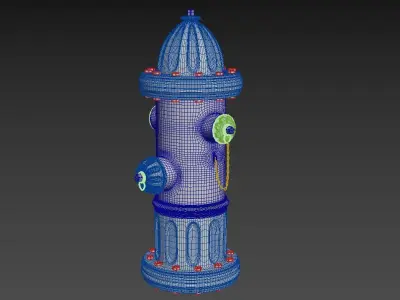  water hydrant 3D model