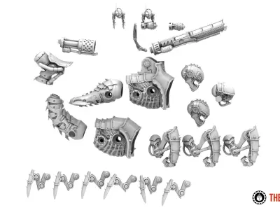 Iron Hive - PyroTex and BioTex 3D print model