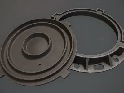 Sewer Hatch Pack 1 LODs Three Texture Options Low-poly 3D model