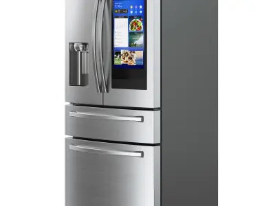 Samsung French Door Refrigerator 36inch 3D model