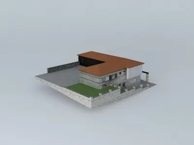 Winery house 3D model