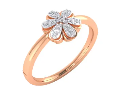  Women Ring Render 3dm STL MTL SLC JCD OBJ FBX Details 3D print model 51