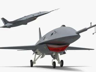  UAV Rigged for Maya Collection 3 