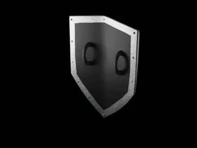 Shield - Guardian Defense Model Low-poly 3D model