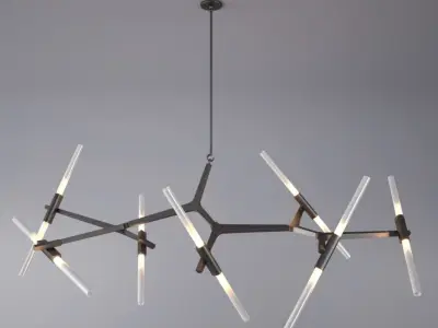 Agnes Chandelier Free 3D model