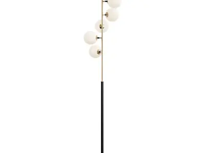 GALASSIA floor lamp with four balls 3D model