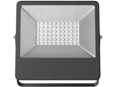 Low Poly Flood Light Low-poly 3D model