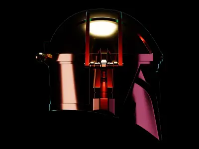 Mandalorian Helmet - Star Wars 3D model
