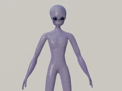 Sci-Fi Character  3D model