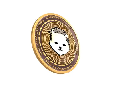 Dogelon Mars Coin v2 001 3D model