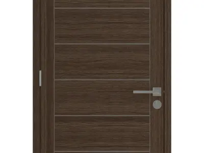 Door-030 modern interior door 3D model