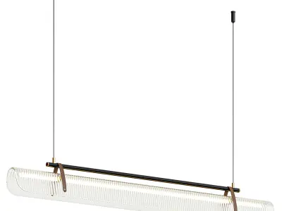 Nami Linear Chandelier 3D model