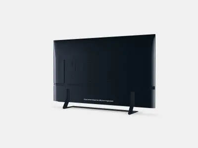 50 duym Crystal UHD DU8500 4K Tizen OS Smart TV 2024 3D model