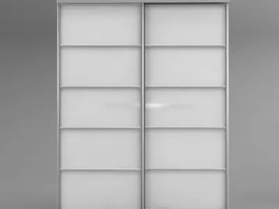 Sliding doors 3D model