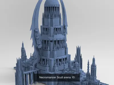 Dark Planet Arenas collection 3D Model Pack