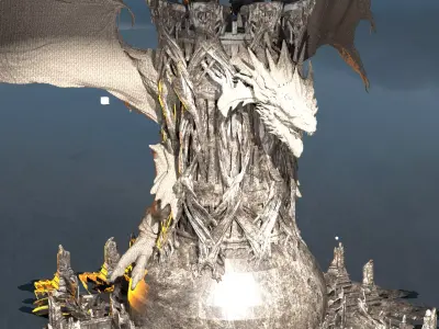 Merlins Grand Tower 3D model