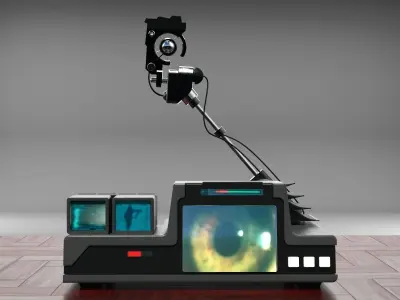 Blade Runner Eye Scanner 3D model